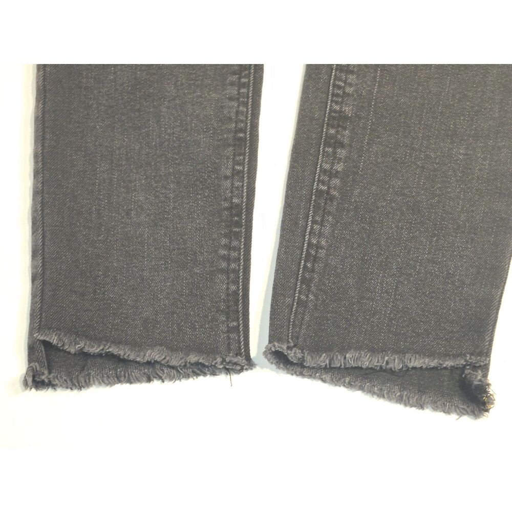 Almost Famous Premium Low Rise Skinny Ankle Jeans | Faded Black | Women's Size 3 - Picture 4 of 9